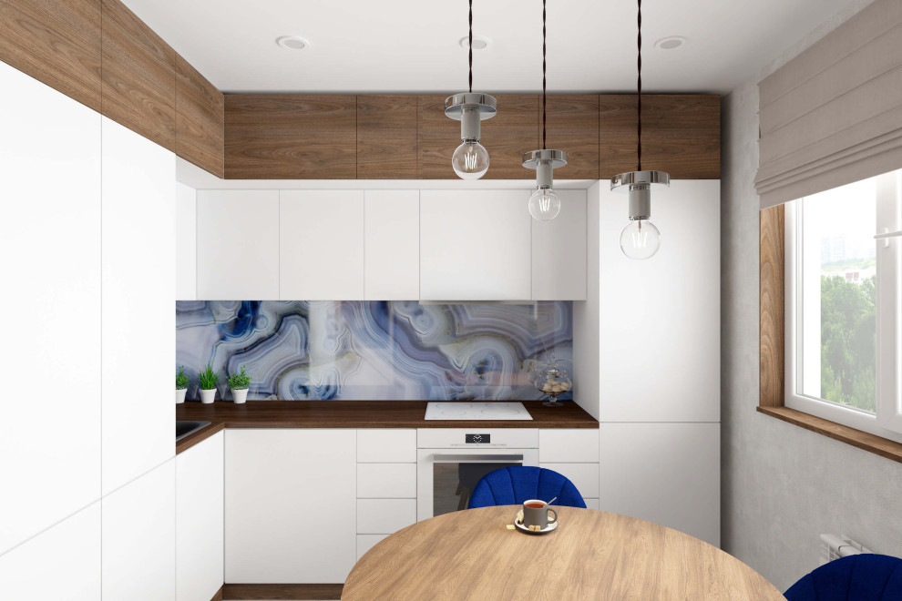 Трехкомнатная квартира 78 м2 в современном стиле, в доме серии П-44