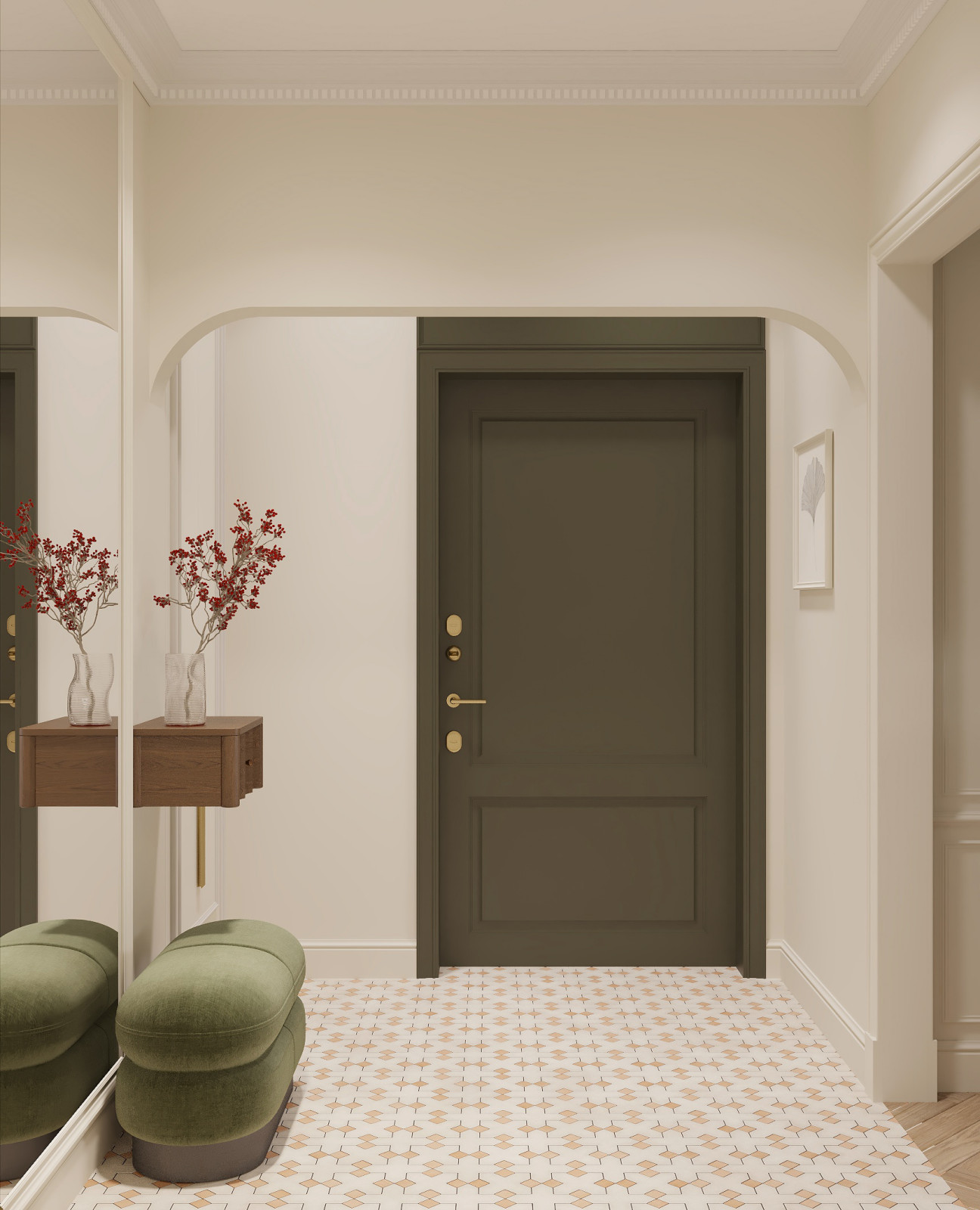 Квартира в стиле неоклассика