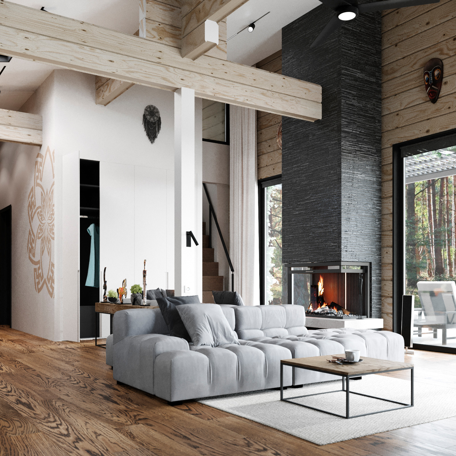 Проект дома в тульской области, село Богословское