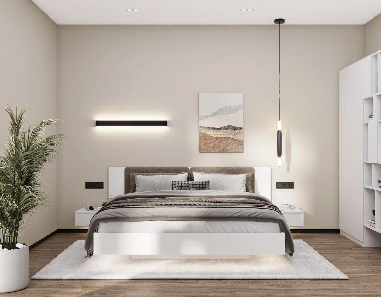 Квартире в современном стиле с детской комнатой - комфорт и уют