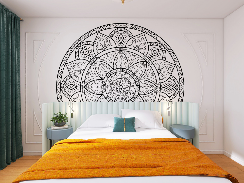 Двухкомнатная квартира в стиле фьюжн