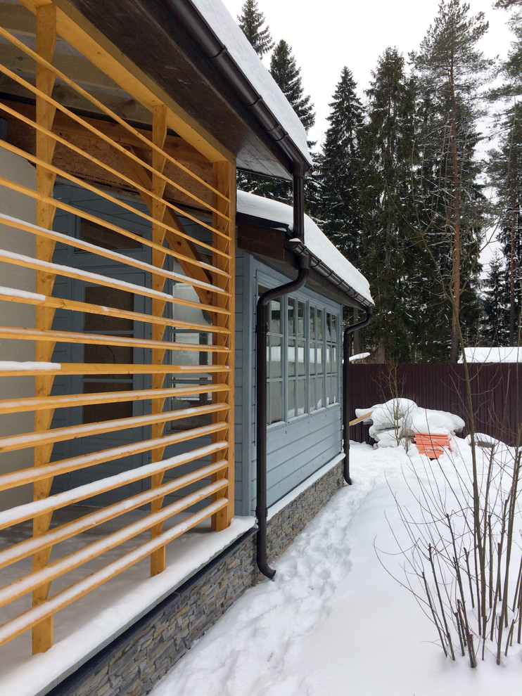 Строительство дома в стиле "Шале" (CHALET_ECOSTYLE)