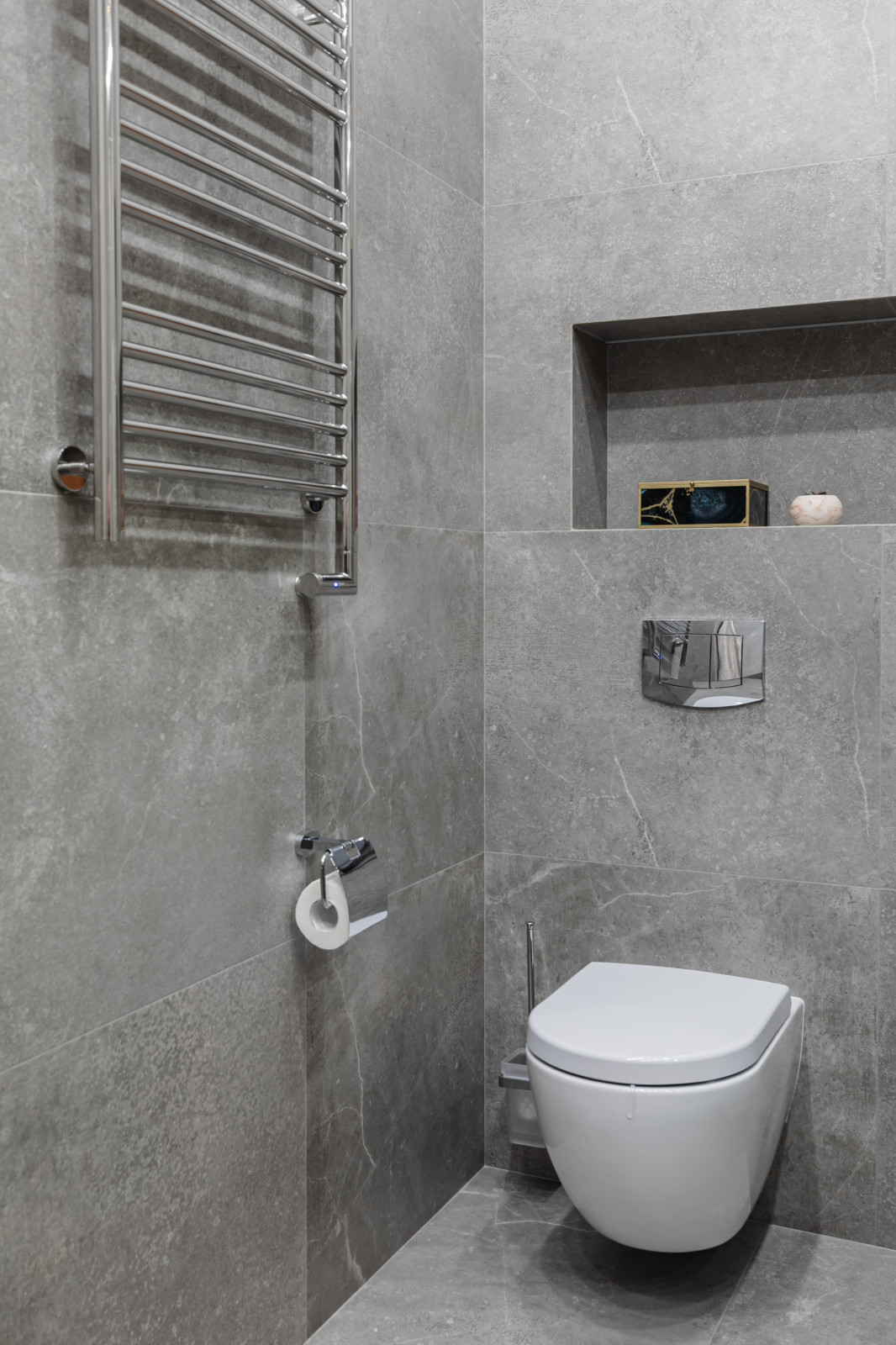 Элегантная неоклассика в бежево-серых тонах