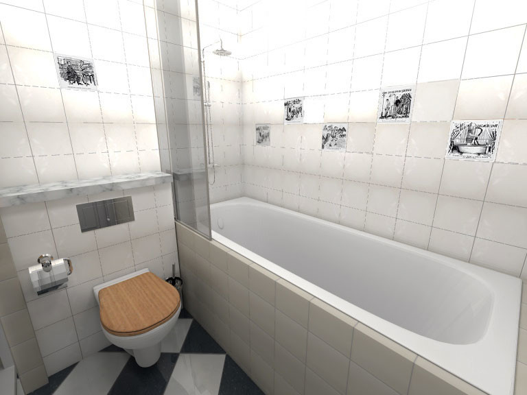 Обложка проекта: Однокомнатная квартира в Коньково