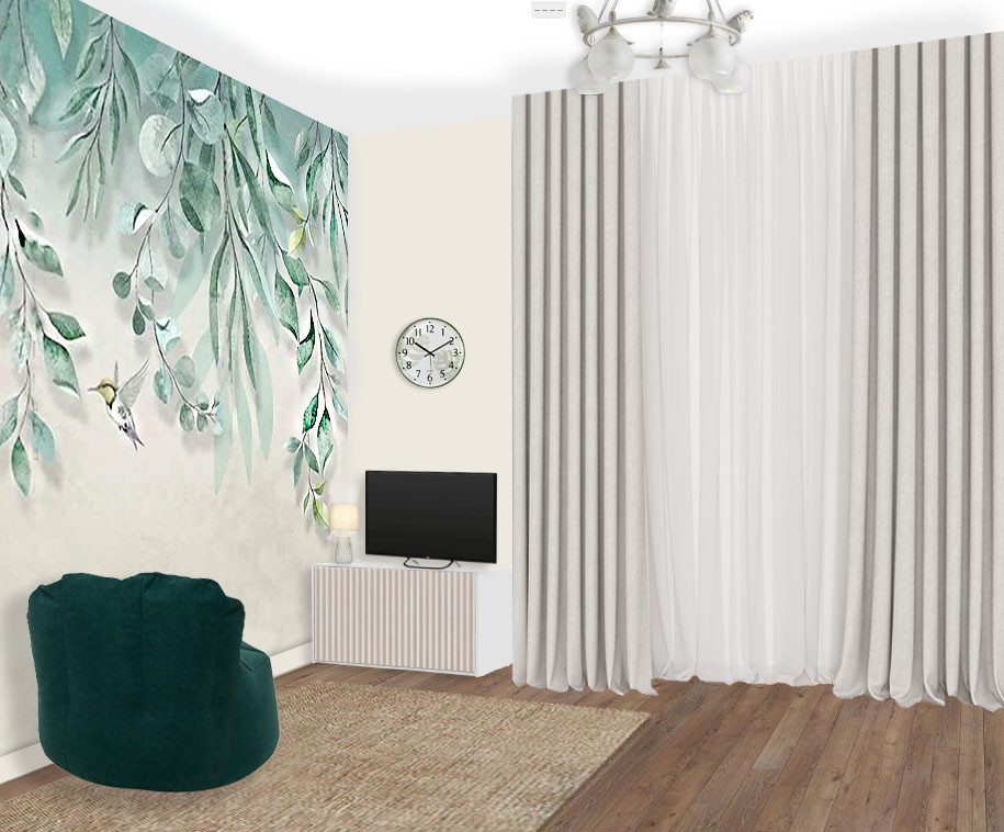 Обложка проекта: Детская в современном стиле 3Д-коллажи