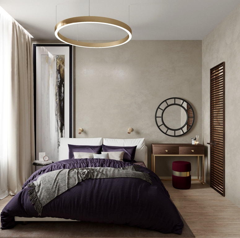 Светлая квартира для молодой девушки