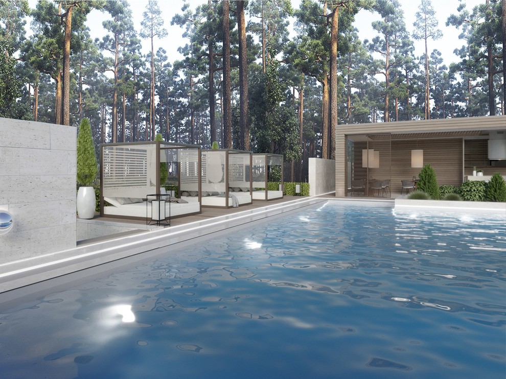 Проект частного бассейна