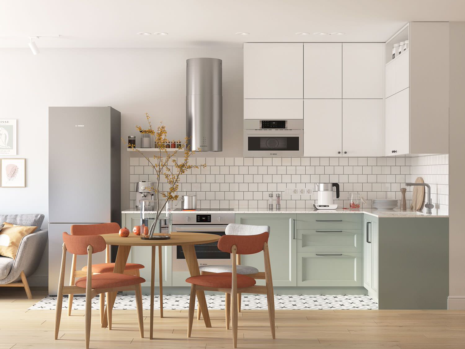 Кухня-столовая-гостиная