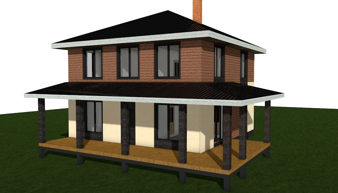 Проект дома "Земляничные поляны"