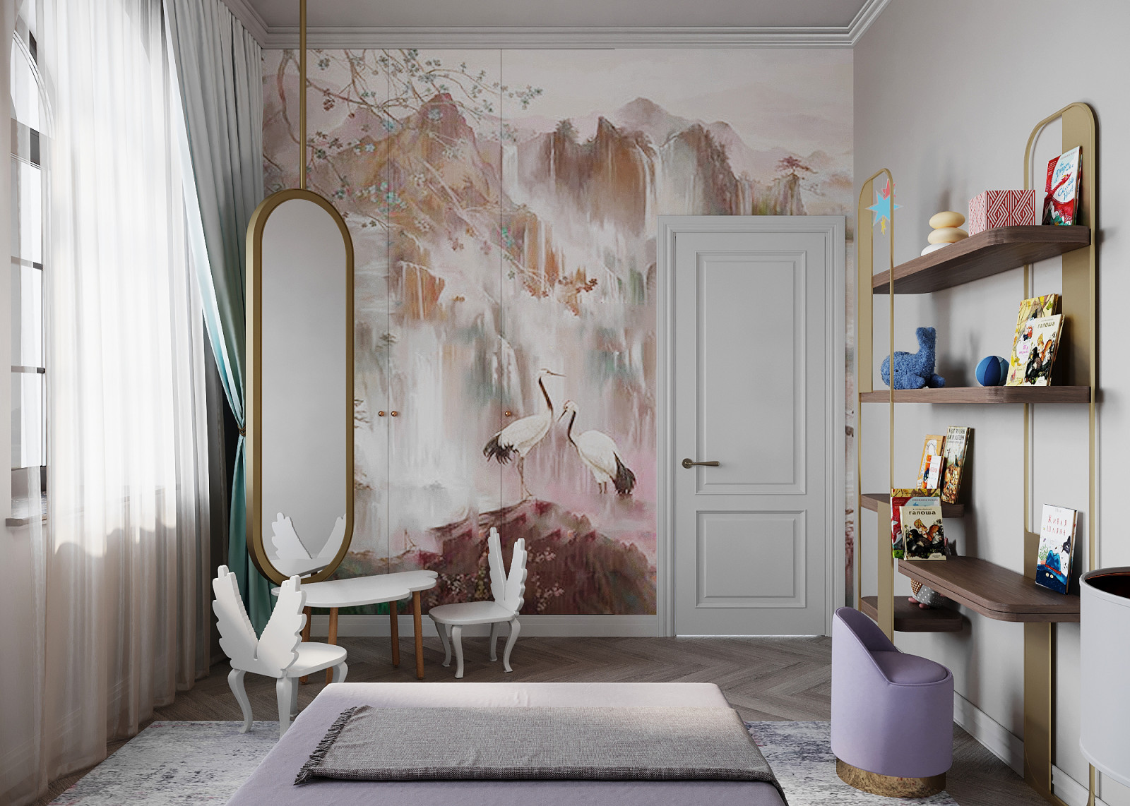 Детская с ласточками