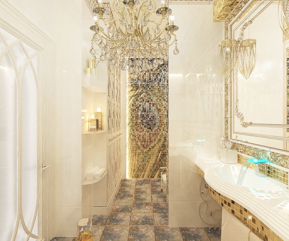 Ванная комната в частном домовладении