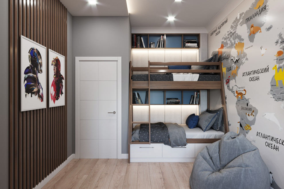Проект детской комнаты в Архангельске 1