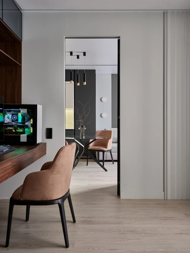 Дизайн проект квартиры 60м2. Кабинет