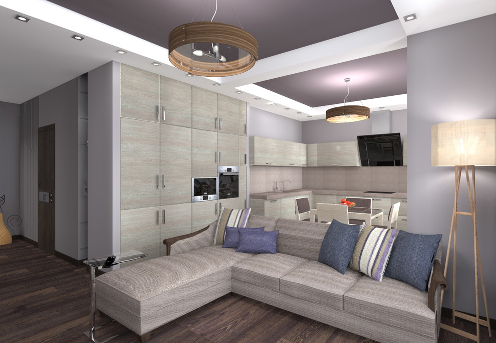 Дизайн-проект квартиры в ЖК "Дирижабль" на Профсоюзной ул.