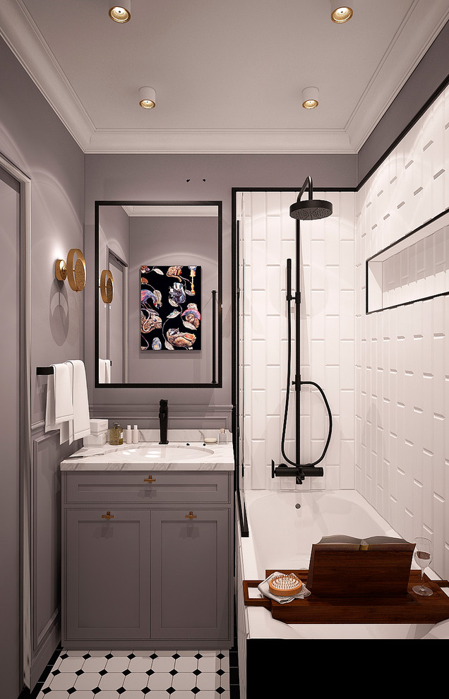 Обложка проекта: Двухкомнатная квартира 42.4кв.м.