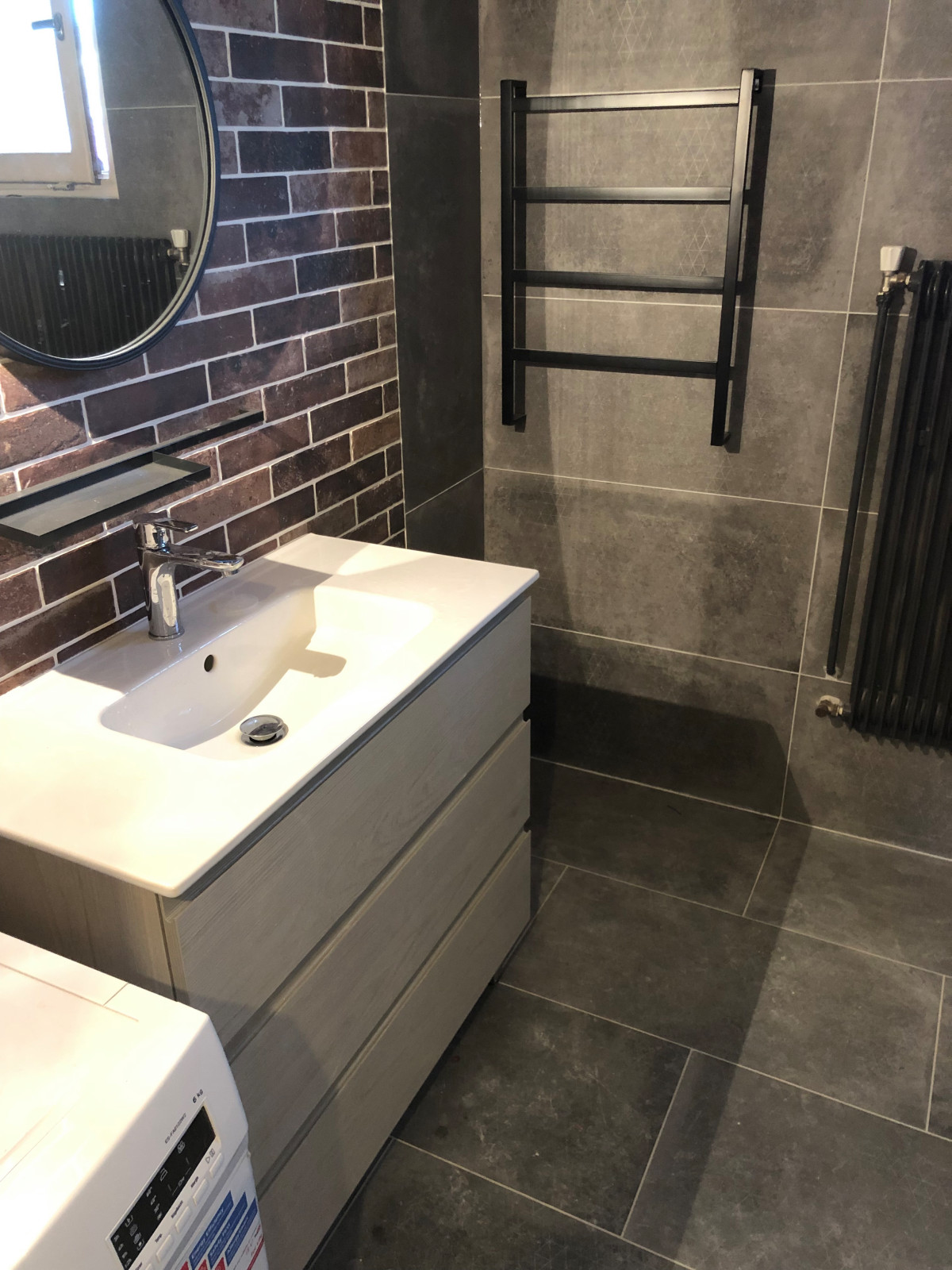 Обложка проекта: Apparemment 75 m2, Salle des bains