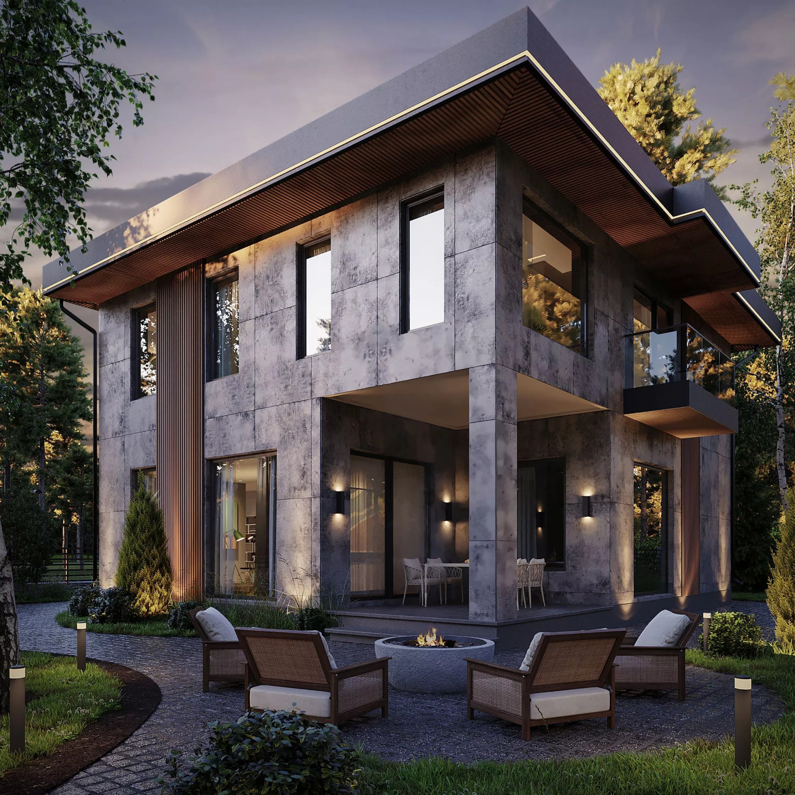 Проект дома Мендсары