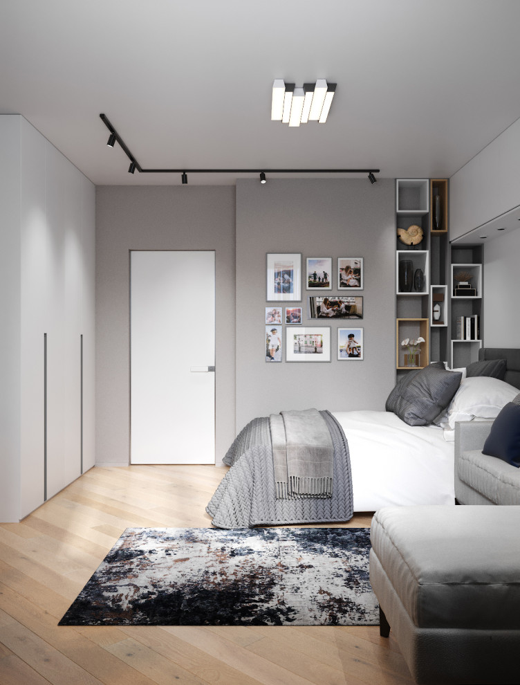 Проект в серых тонах