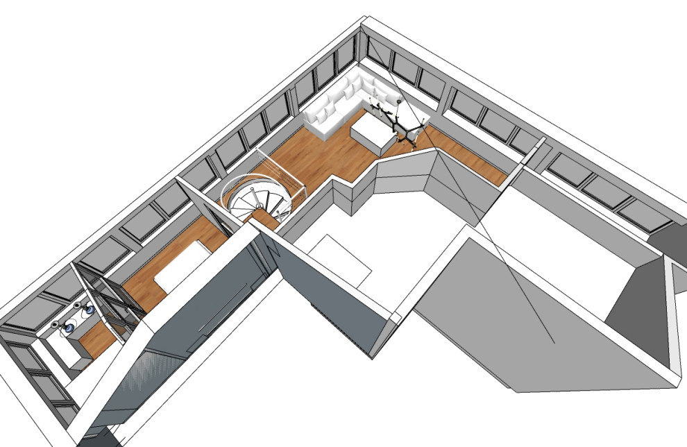 Перепланировка мансарды