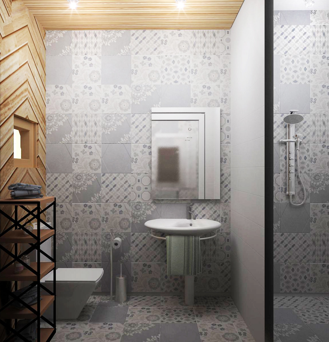 Интерьер банного комплекса