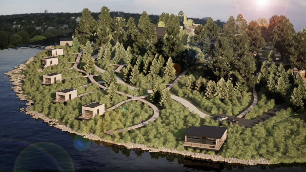 Разработка проекта парка отдыха в Сибири