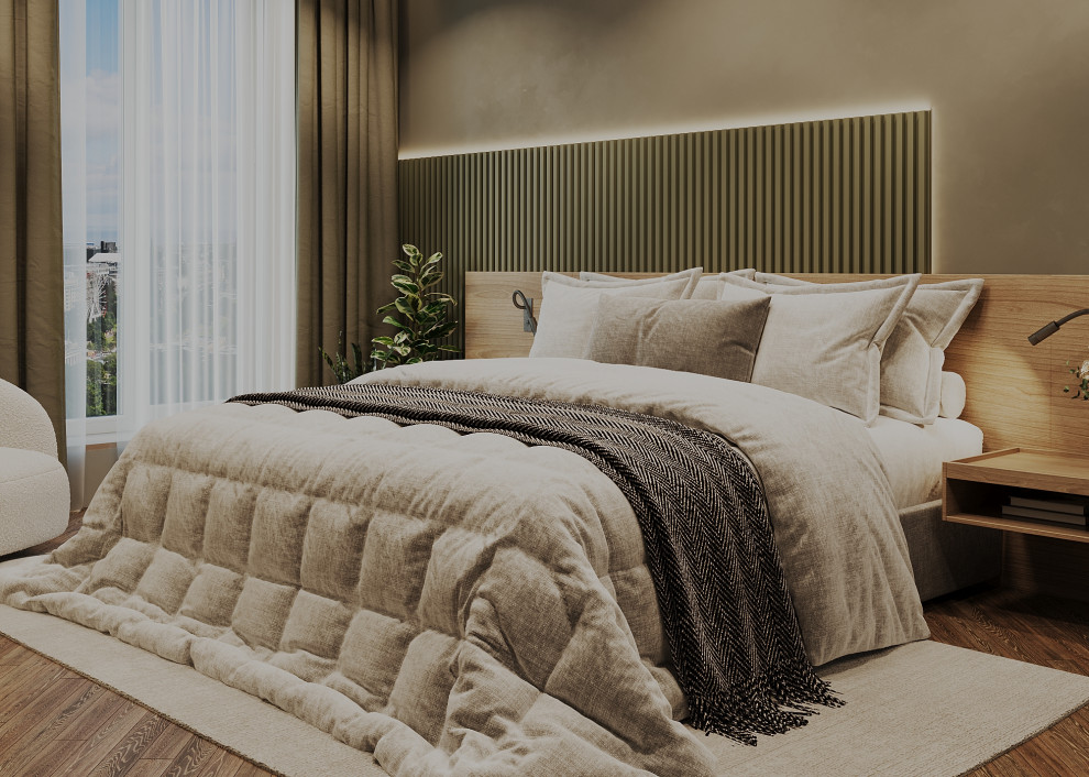 г. Иваново, Дизайн-проект евродвушки 57 м2