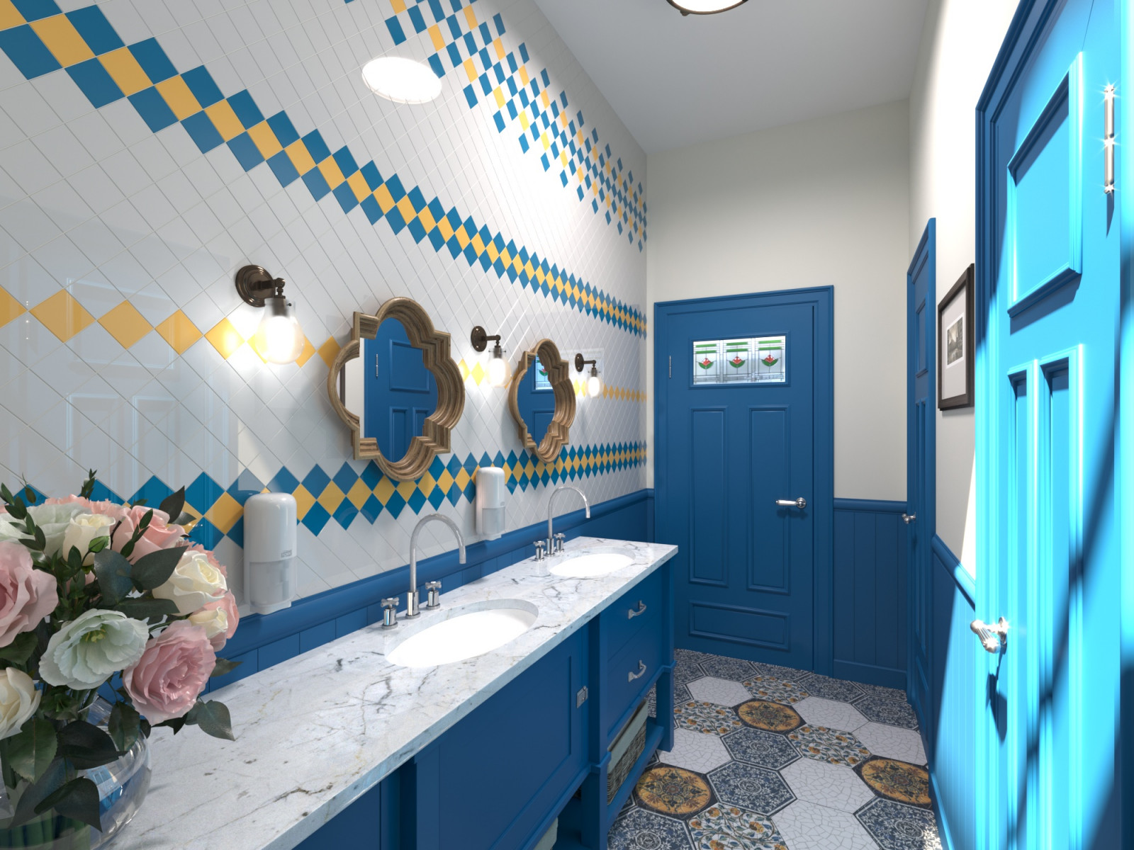 Дизай-проект интерьера кафе-пекарни