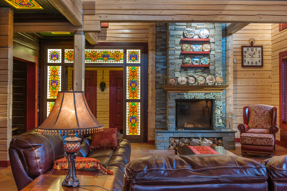 Дом с витражами