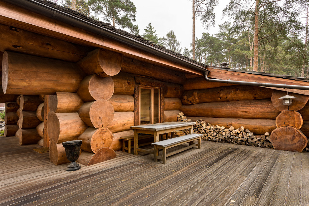 Баня из сруба