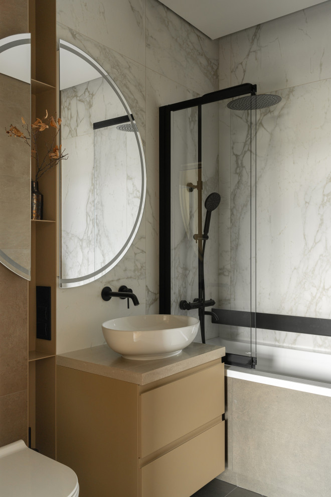 Обложка проекта: Современный интерьер квартиры l Спальня в цвете PANTONE Italian Plum