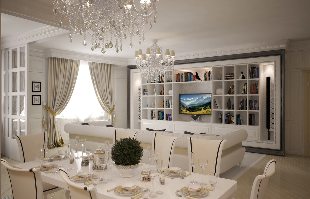 Квартира 140 м2, ЖК "Smolensky De Luxe" #женскийподход
