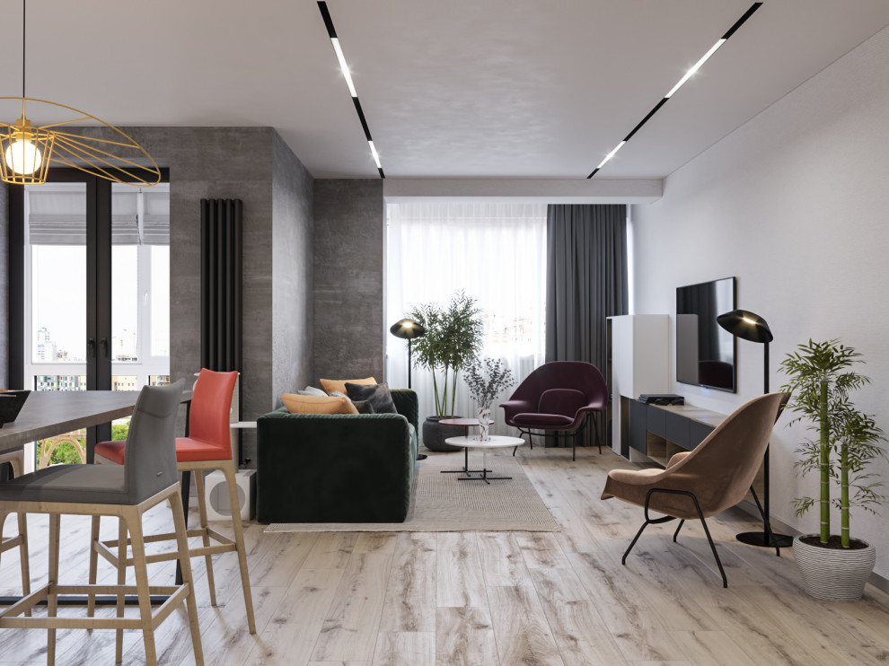 Квартира 100м2 _Grey style