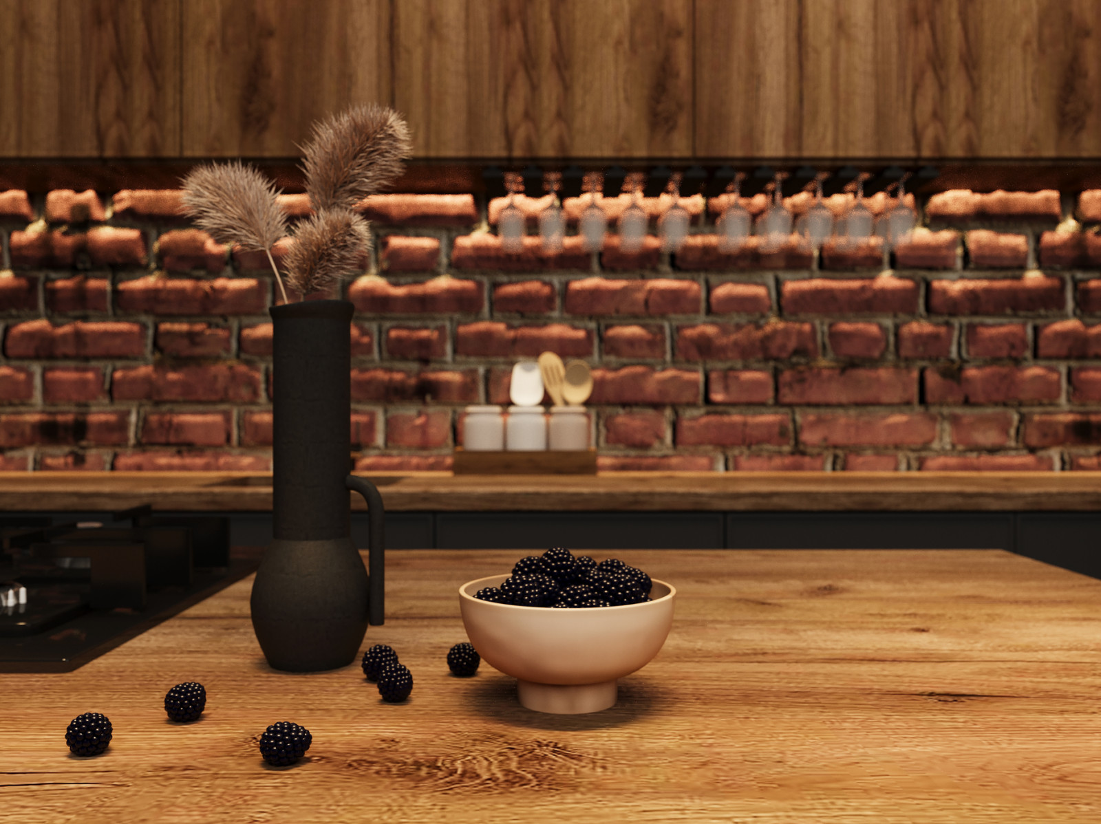 Кухня в стиле лофт