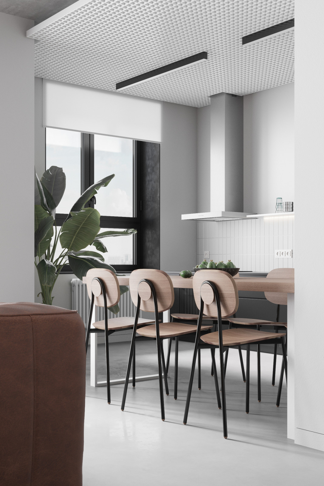 Лофт для фаната NETFLIX в ЖК Вавилов дом