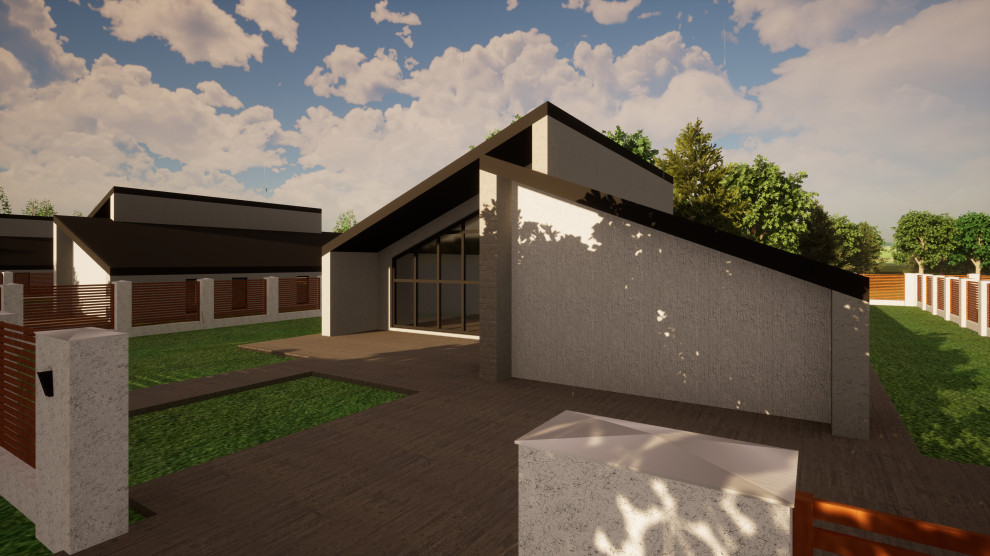 Барнхаус в газобетоне