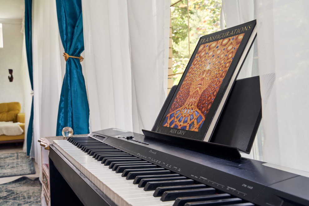 Гостевой загородный дом в Подмосковье, гостиная