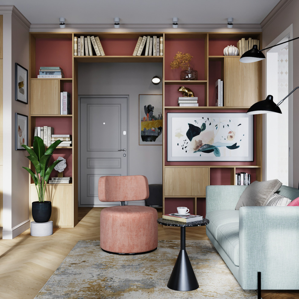 Двухкомнатная квартира для девушки с нотками Востока