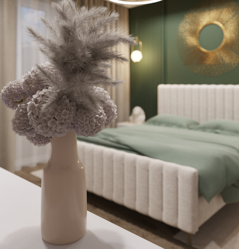 Обложка проекта: Дизайн спальной комнаты