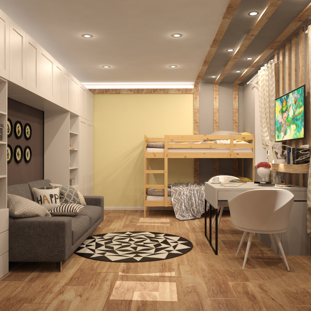 Неболчи, типовая квартира с индивидуальной детской