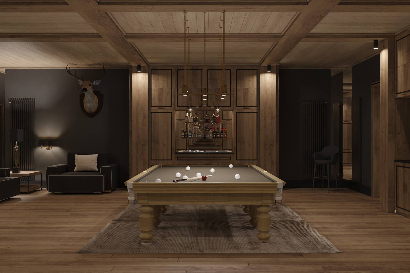 Загородный дом в стиле шале