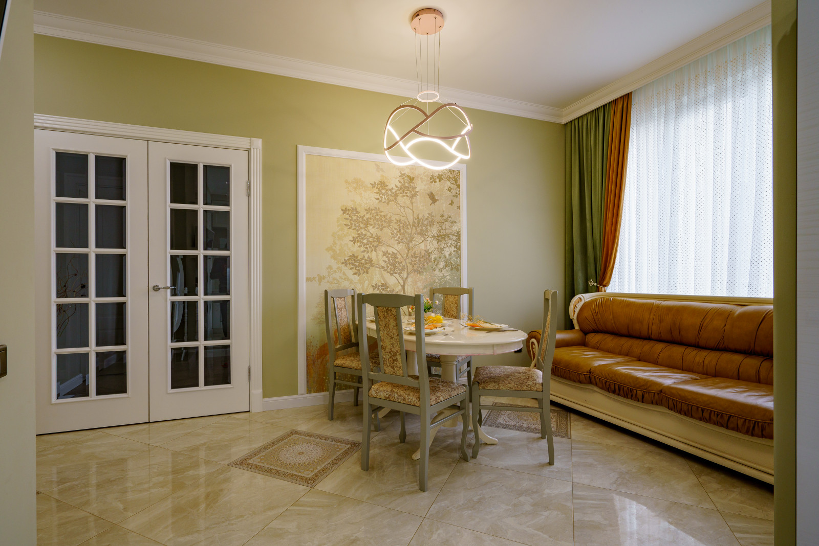 Зона гостиной