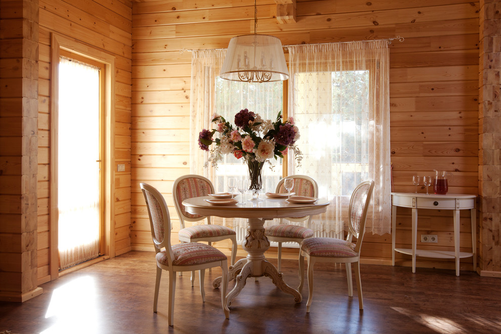 Деревянные окна в домах из клееного бруса