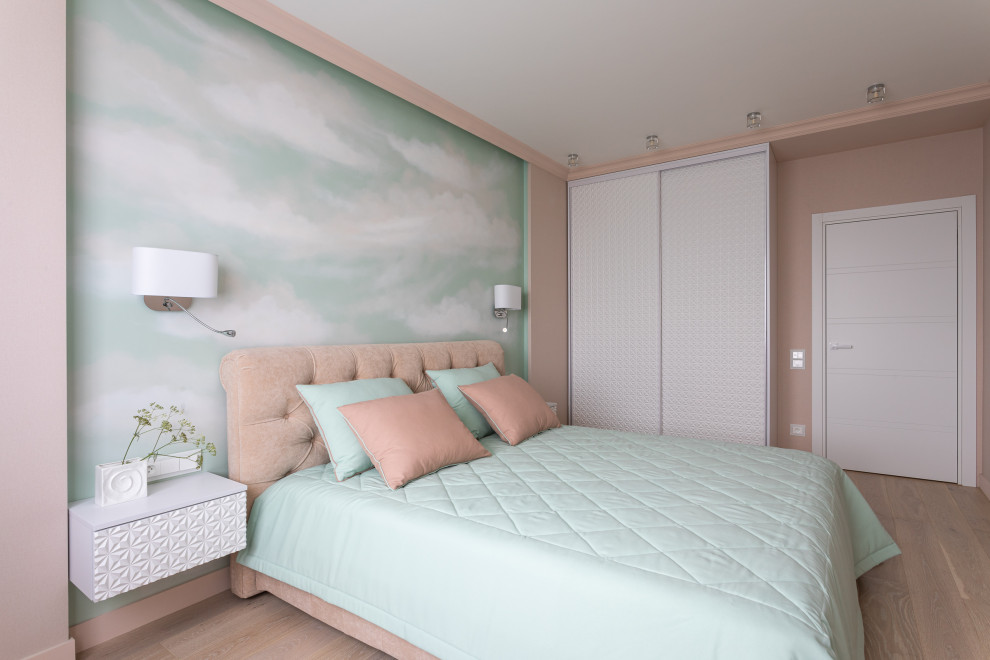 яркий интерьер квартиры 71 кв.м. в г. Калининграде