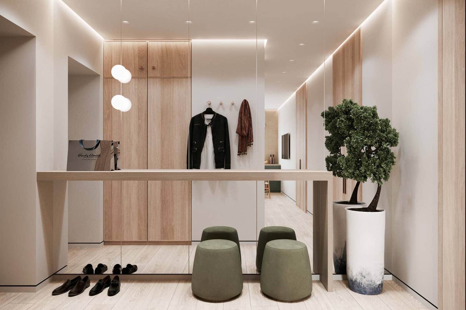 Дизайн и ремонт квартиры на Измайловском шоссе— Сад камней