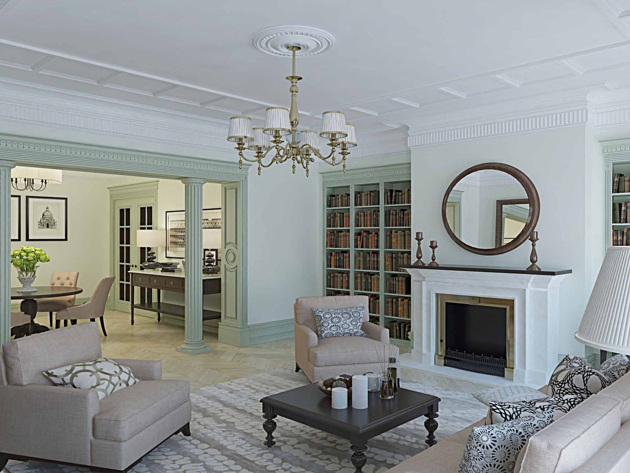 Старый фонд. Квартира на Английской набережной