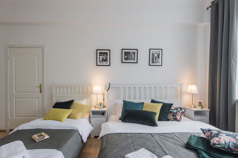 Декорирование квартира в центре Москвы под сдачу в посуточную аренду