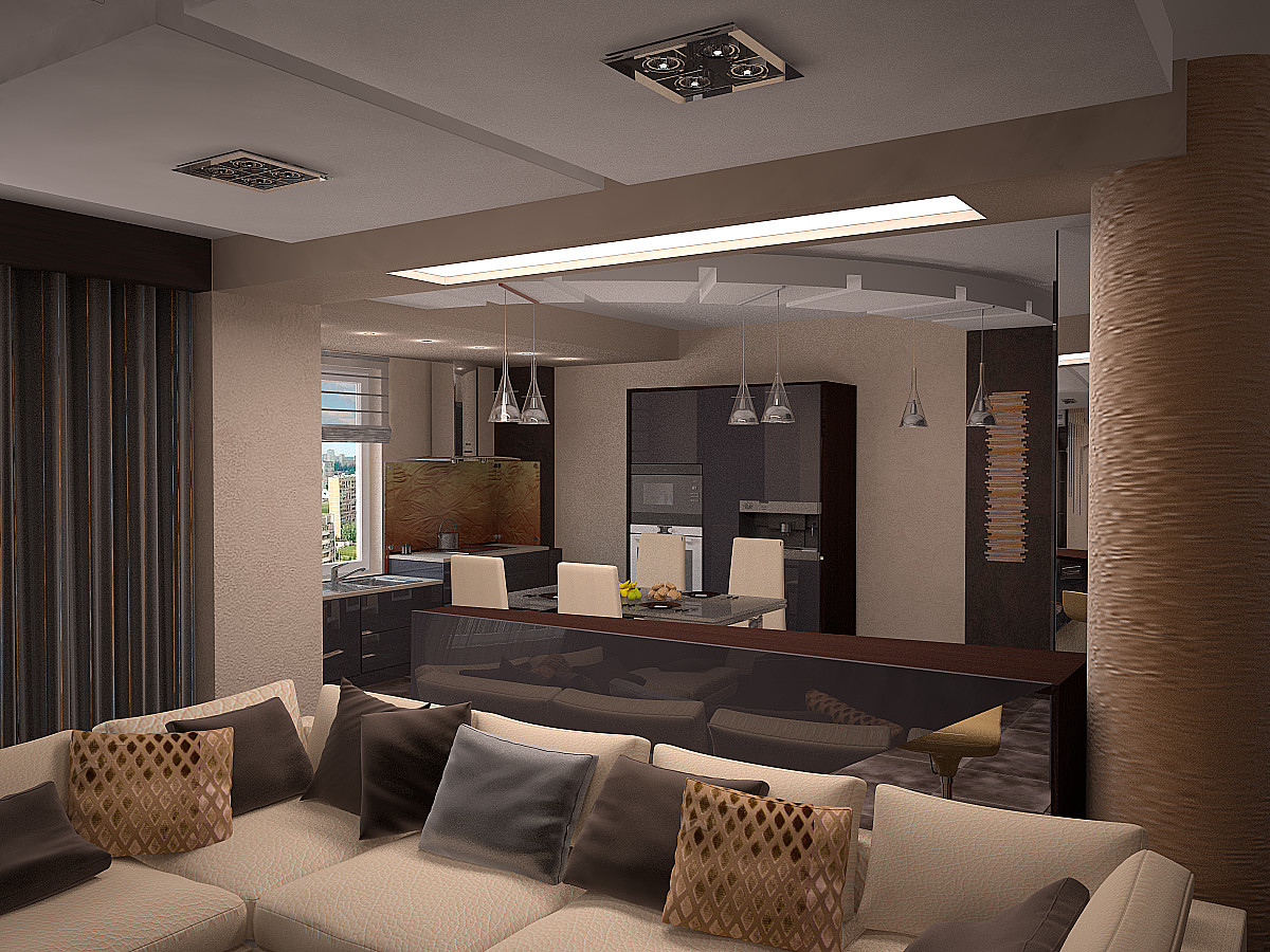 Обложка проекта: Дизайн-проект квартиры от студии DeART-PALAZZO