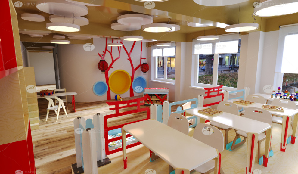 Дизайн-проект детского сада "Испания"