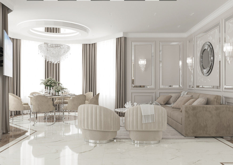 Кухня-гостиная (зона гостиной) 2