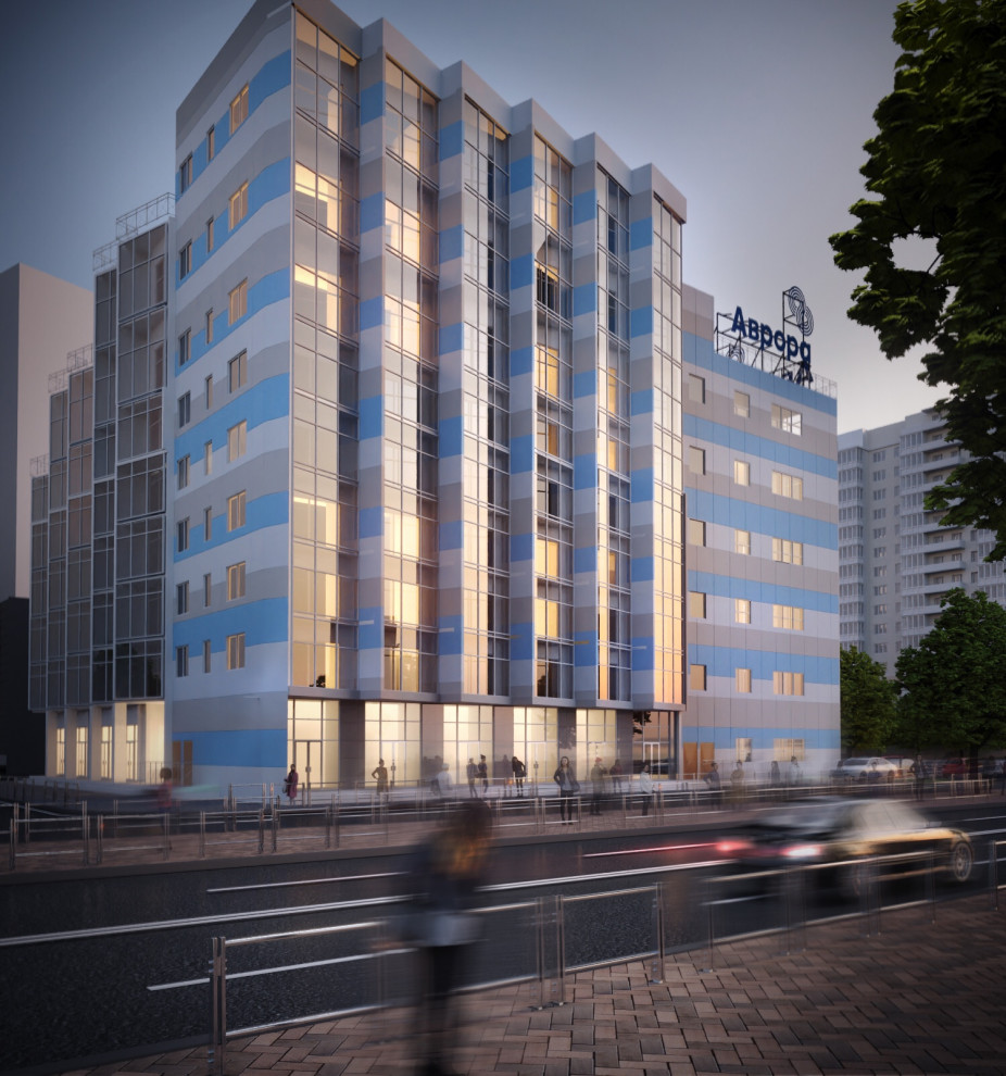 Обложка проекта: Офисное здание Аврора